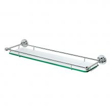 Gatco 1465 - Premier Railing Shelf, Chrome