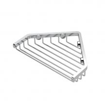 Gatco 1495 - Corner Shower Basket 7''W Chrome