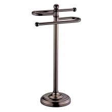 Gatco 1545BZ - Countertop S-Style Towel Holder BZ