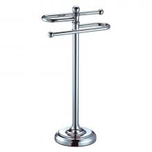 Gatco 1546 - Coutertop S-Style Towel Holder CH
