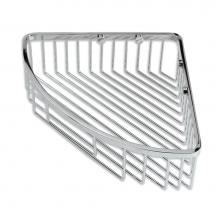 Gatco 1570 - CORNER BASKET,12 In. X8.63 In. ,CHROME