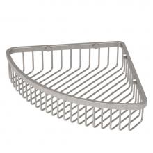 Gatco 1571 - Corner Shower Basket, Satin Nickel
