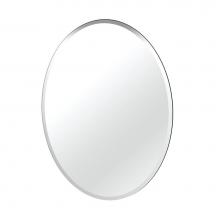 Gatco 1801 - Flush Mount 32''H Frameless Oval Mirror