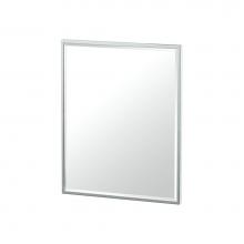 Gatco 1823 - Flush Mount 25''H Rectangle Mirror Chrome