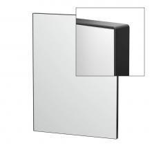 Gatco 1844 - Perfect Reflections Framed Mirror, Matte Black