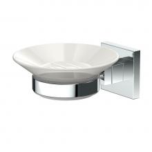 Gatco 1942 - Elevate Porcelain Soap Dish Chrome