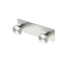 Gatco 1284SN - Glam All Modern Décor Double Hook SN