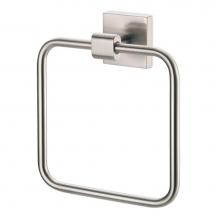 Gatco 4072 - Elevate Towel Ring Satin Nickel