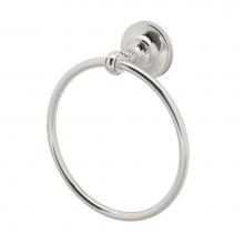 Gatco 4122 - Tavern Towel Ring Polished Nickel