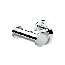 Gatco 4245A - Latitude II Double Robe Hook Chrome