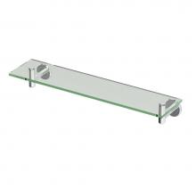 Gatco 4246 - Latitude II Glass Shelf Chrome