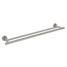 Gatco 4294 - Latitude II 24''L Double Towel Bar SN