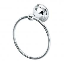 Gatco 4352 - Charlotte Towel Ring, Chrome