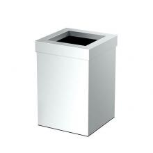 Gatco 1913 - Square Wastebasket Chrome