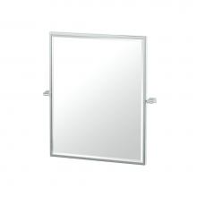 Gatco 4379FSM - Bleu 25''H Framed Rectangle Mirror CH