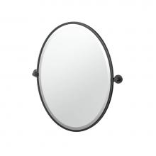Gatco 4669MXF - Reveal 27.5''H Framed Oval Mirror MX