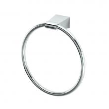 Gatco 4712 - Bleu Towel Ring Chrome