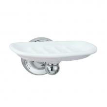 Gatco 5075 - Designer II Soap Dish Holder, Chrome