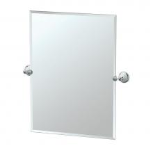 Gatco 5726S - Franciscan 31.5''H Rectangle Mirror CH