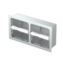Gatco 782A - DOUBLE RECESSED TP HLDR,CHROME
