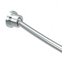 Gatco 827C - Modern Minimalist Curved Shower Rod, CH