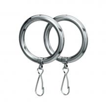 Gatco 834 - CURTAIN RING,PR,1 1/2 In. D,CHROME