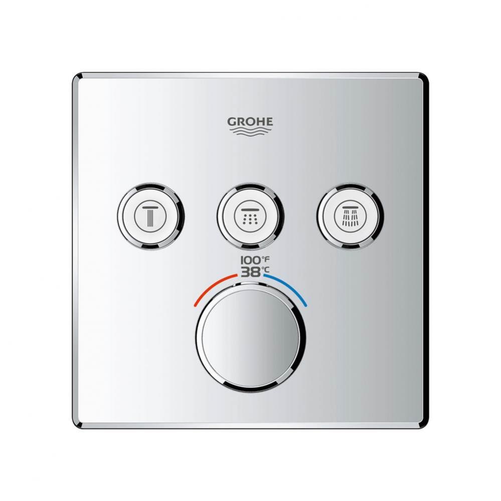 Triple Function Thermostatic Valve Trim