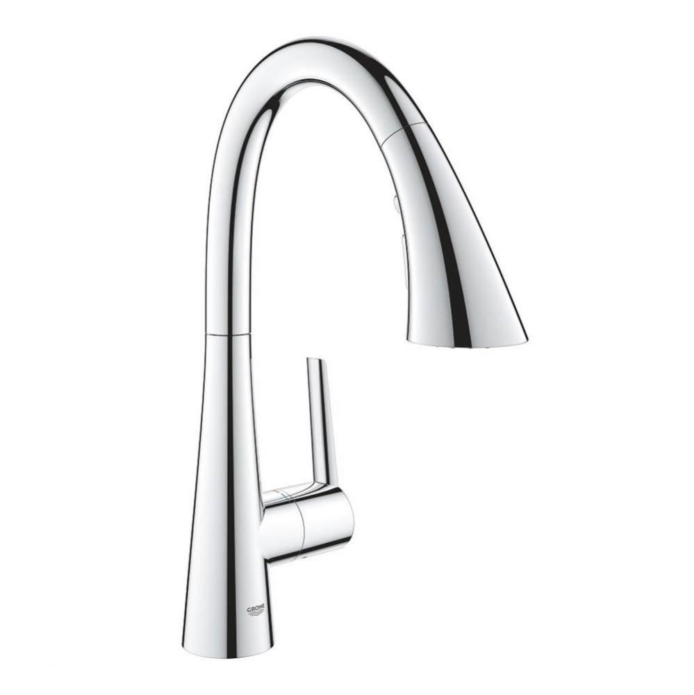 Single-Handle Pull Down Triple Spray Bar Faucet  1.75 GPM