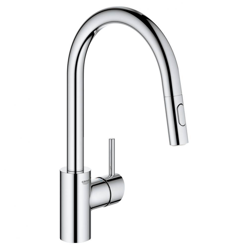 Concetto Single-Handle Pull-Down Kitchen Faucet Dual Spray 1.75 GPM