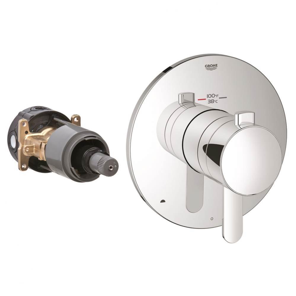 Dual Function Thermostatic Valve Trim