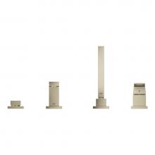 Grohe 19897EN1 - 4-Hole Single-Handle Deck Mount Roman Tub Faucet with 1.75 GPM Hand Shower