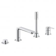 Grohe 19577001 - 4-Hole Single-Handle Deck Mount Roman Tub Faucet with 1.75 GPM Hand Shower