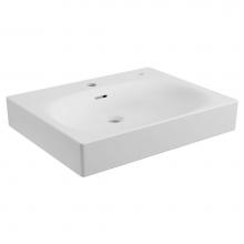 Grohe 39656000 - Wall Mount 24 Bathroom Sink, 1-hole