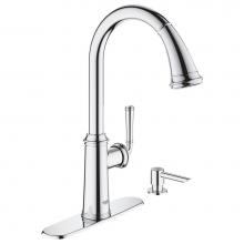 Grohe 30318000 - Single-Handle Pull Down Kitchen Faucet Dual Spray 1.75 GPM