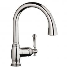 Grohe 33870002 - Single-Handle Pull Down Kitchen Faucet Dual Spray 1.75 GPM