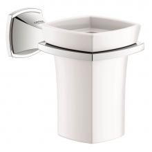 Grohe 40626000 - Ceramic Tumbler with Holder