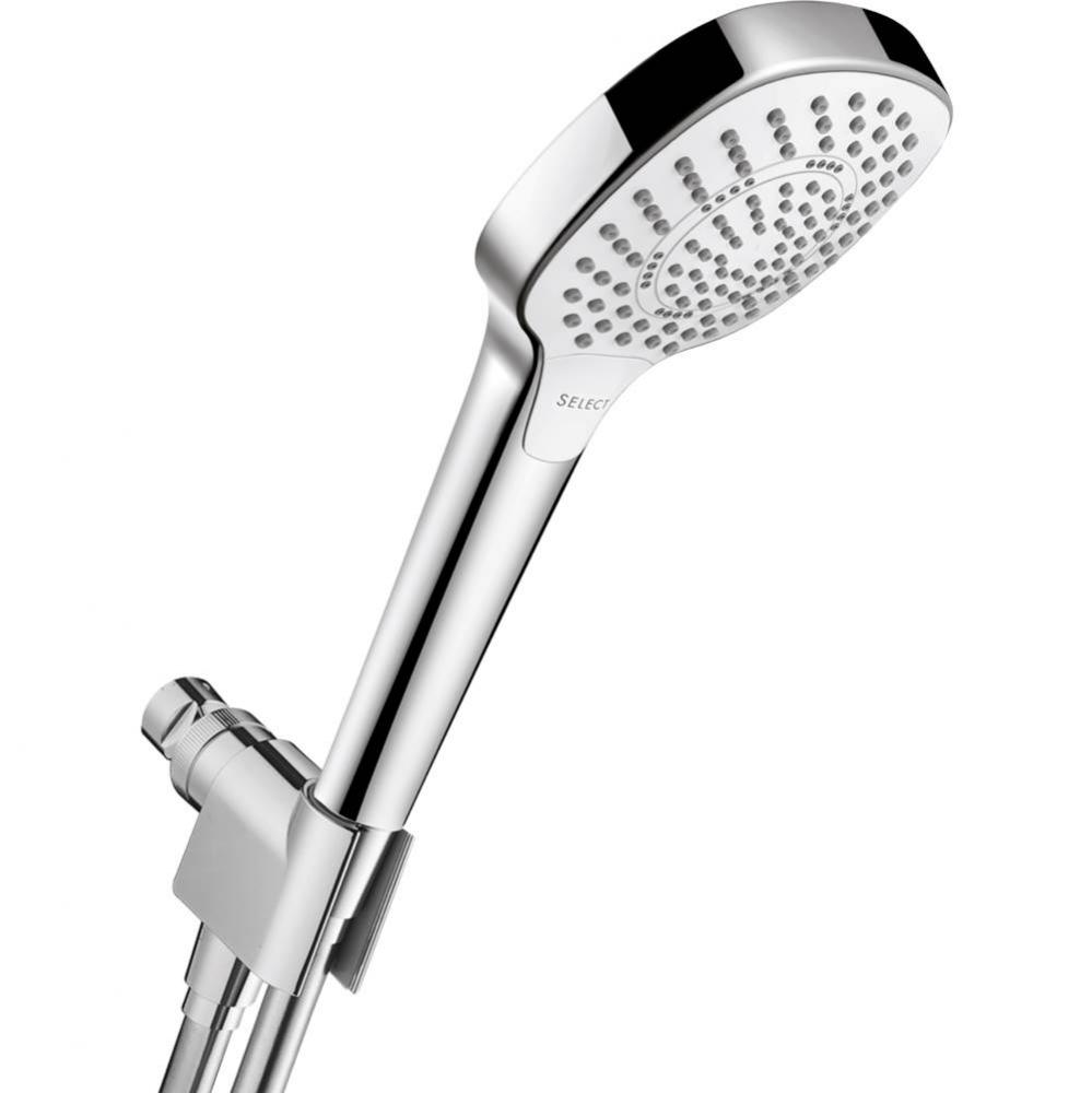 Croma Select E Handshower Set 110 3-Jet, 2.5 GPM in Chrome