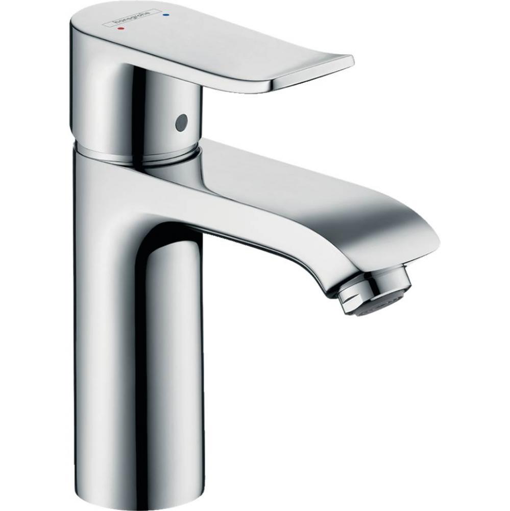 Metris Single-Hole Faucet 110 with Pop-Up Drain, 0.5 GPM in Chrome