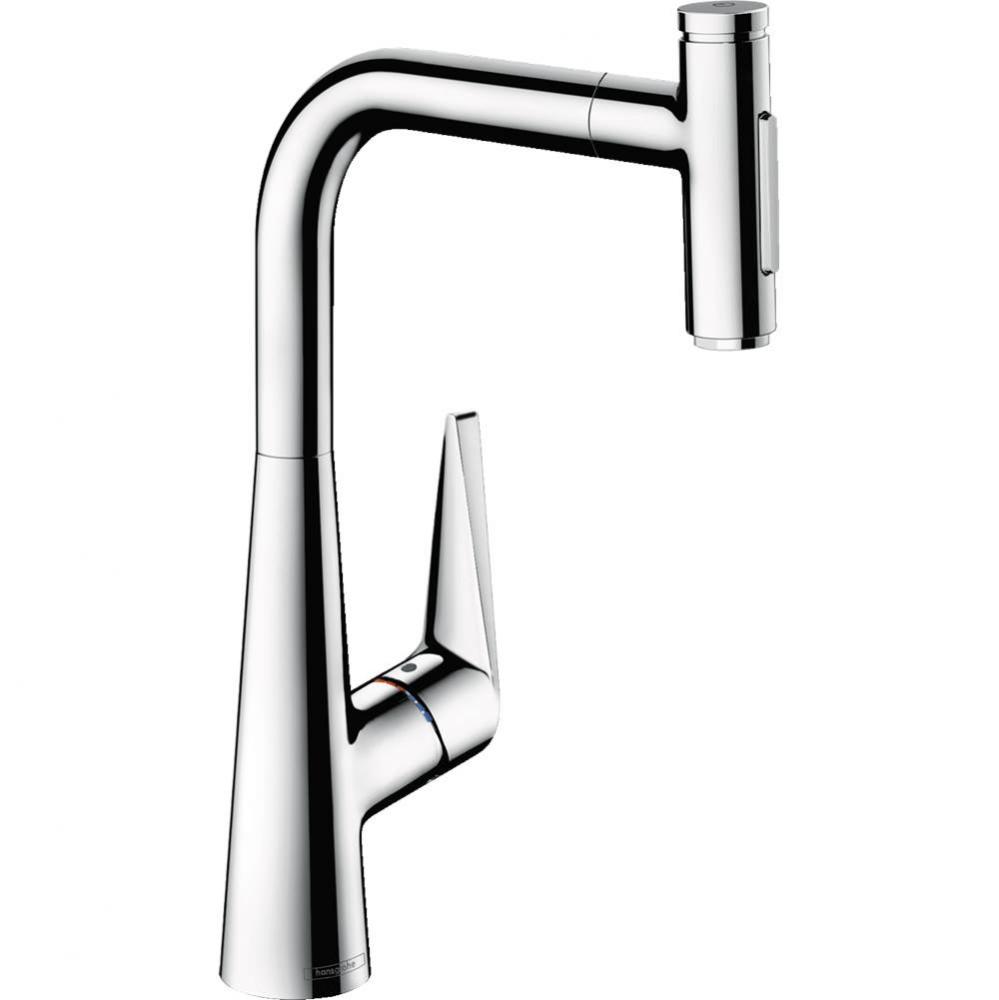 Talis Select S HighArc Kitchen Faucet, 2-Spray Pull-Out, 1.75 GPM in Chrome