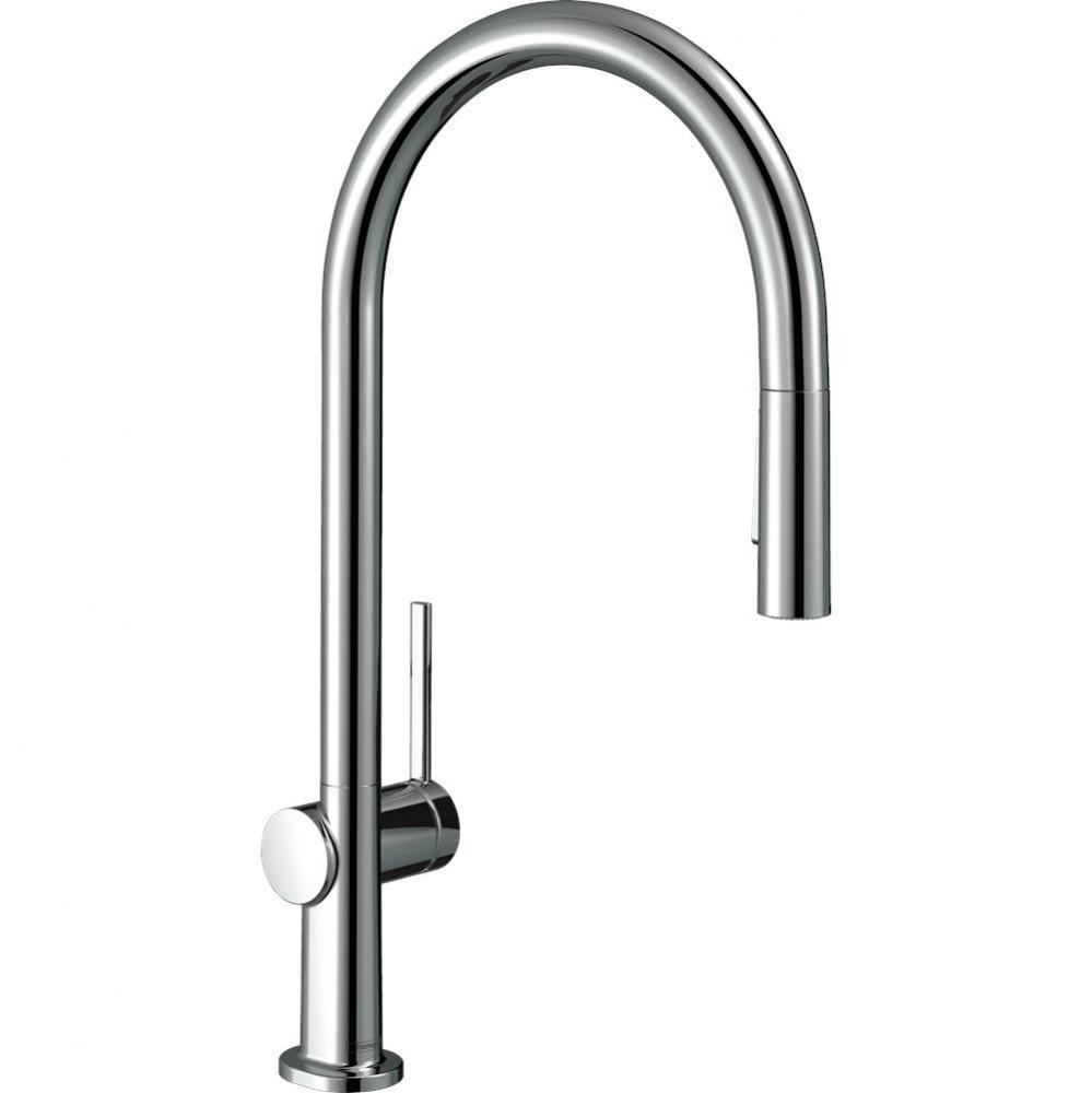 Talis N HighArc Kitchen Faucet, O-Style 2-Spray Pull-Down, 1.75 GPM in Chrome