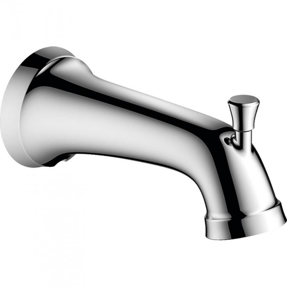 Joleena Tub Spout with Diverter in Chrome