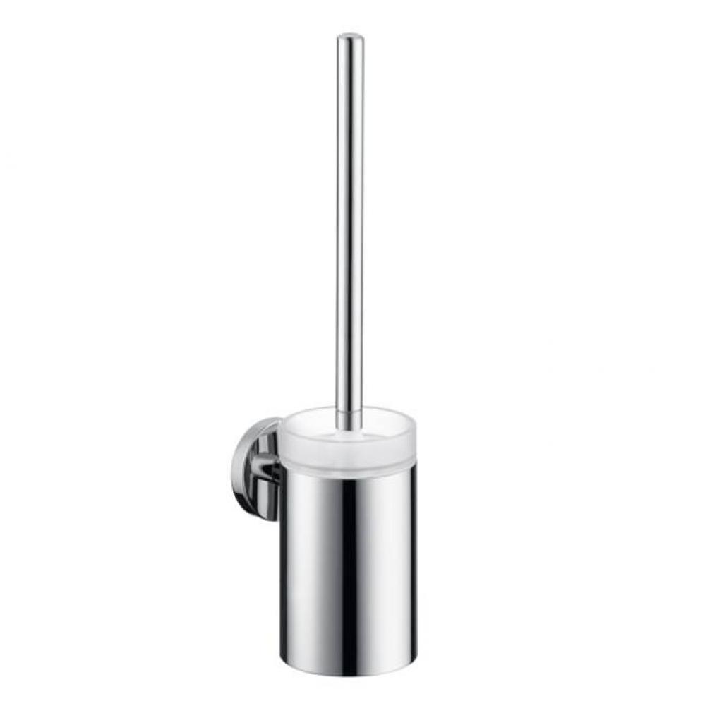 Logis Toilet Brush with Holder in Chrome