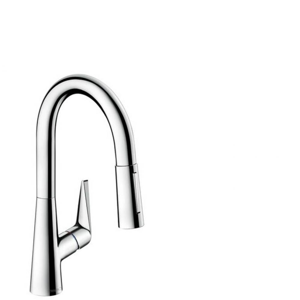 Talis S Prep Kitchen Faucet, 2-Spray Pull-Down, 1.75 GPM in Chrome