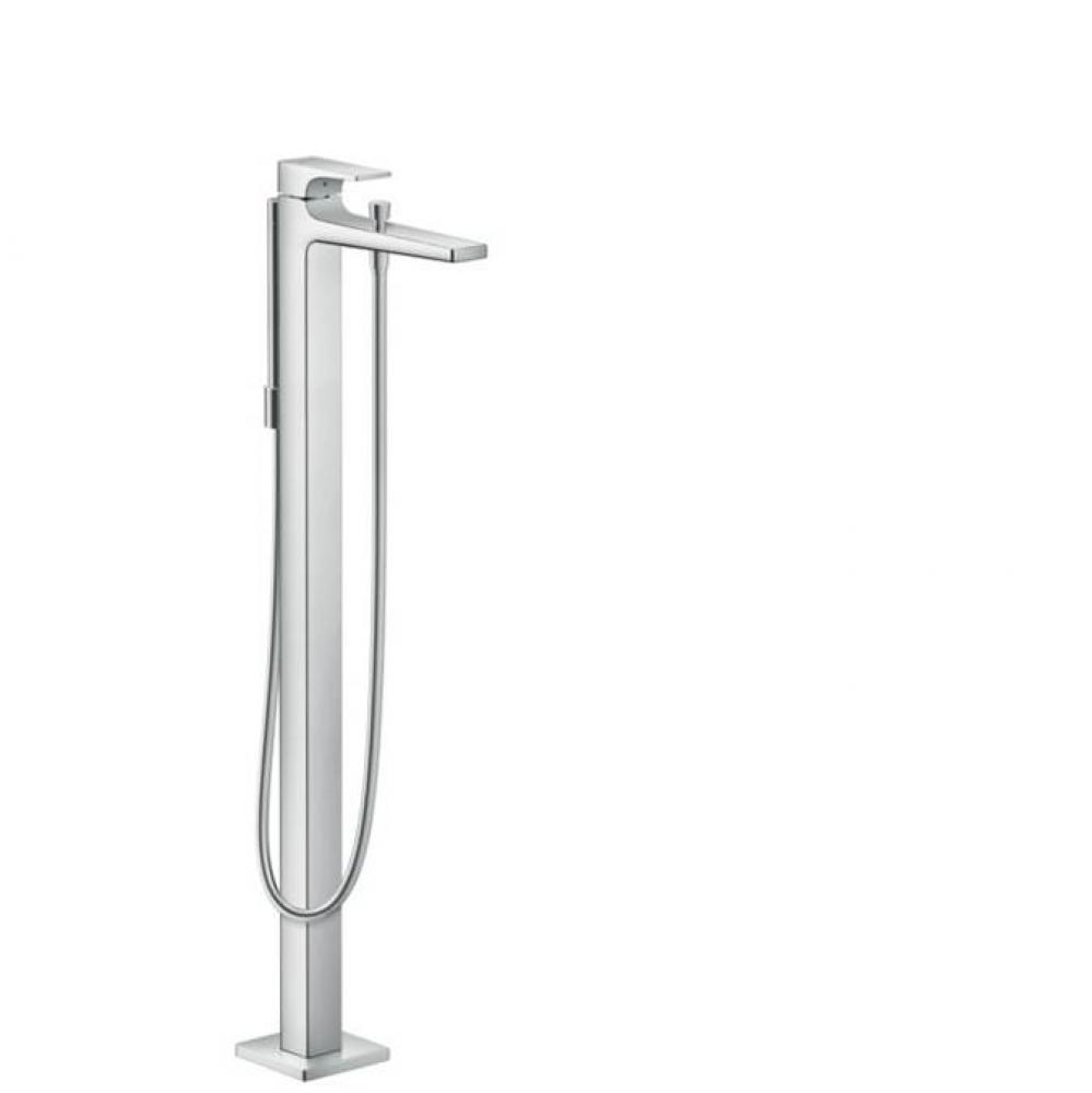 Metropol Freestanding Tub Filler Trim with Lever Handle and 1.75 GPM Handshower in Chrome