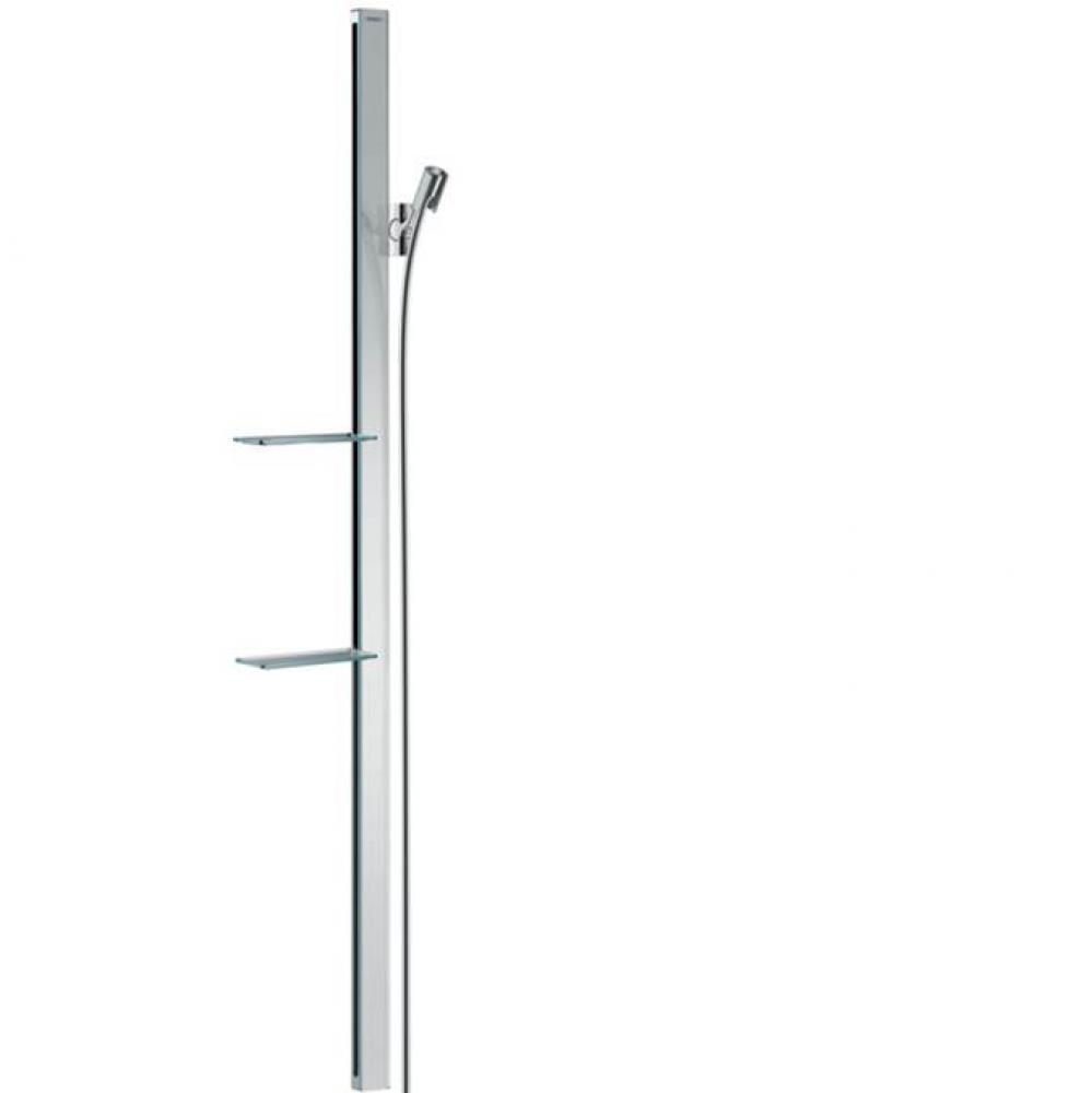 Unica Wallbar Raindance E, 60'' in Chrome