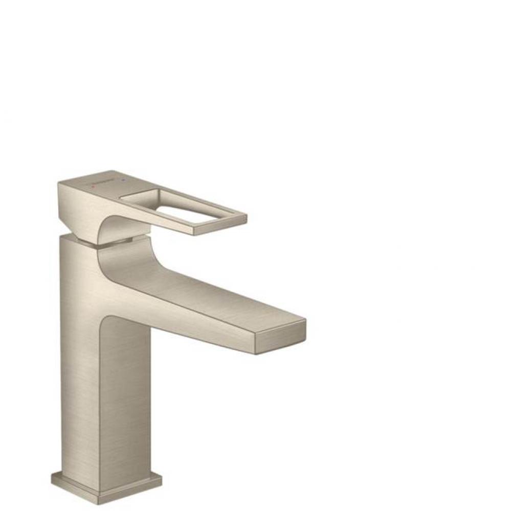 Metropol Single-Hole Faucet 110 with Loop Handle, 1.2 GPM in Brushed Nickel