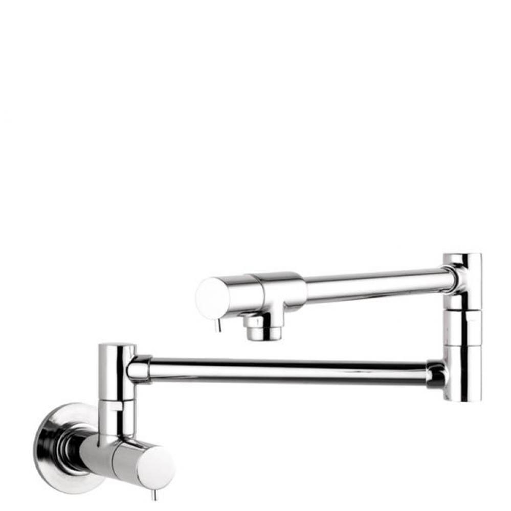 Talis S Pot Filler, Wall-Mounted in Chrome