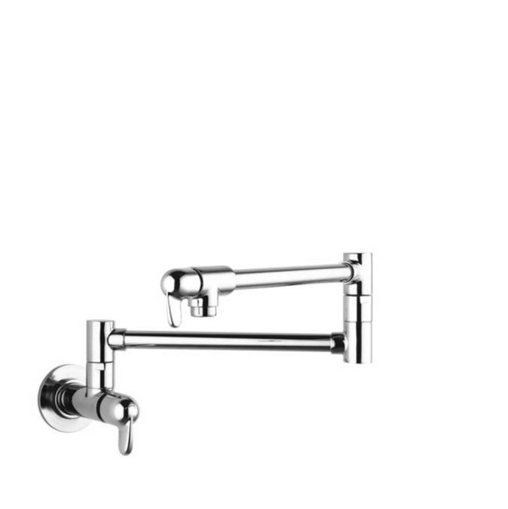 Allegro E Pot Filler, Wall-Mounted in Chrome