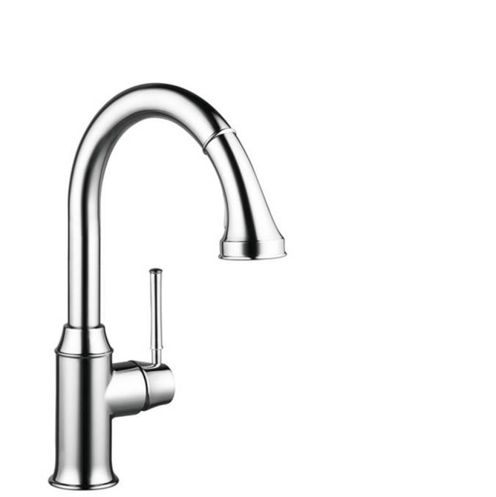 Talis C HighArc Kitchen Faucet, 2-Spray Pull-Down, 1.75 GPM in Chrome