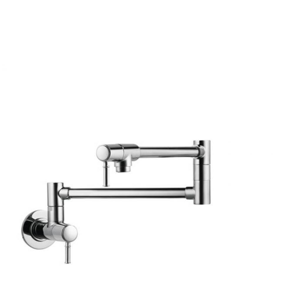 Talis C Pot Filler, Wall-Mounted in Chrome
